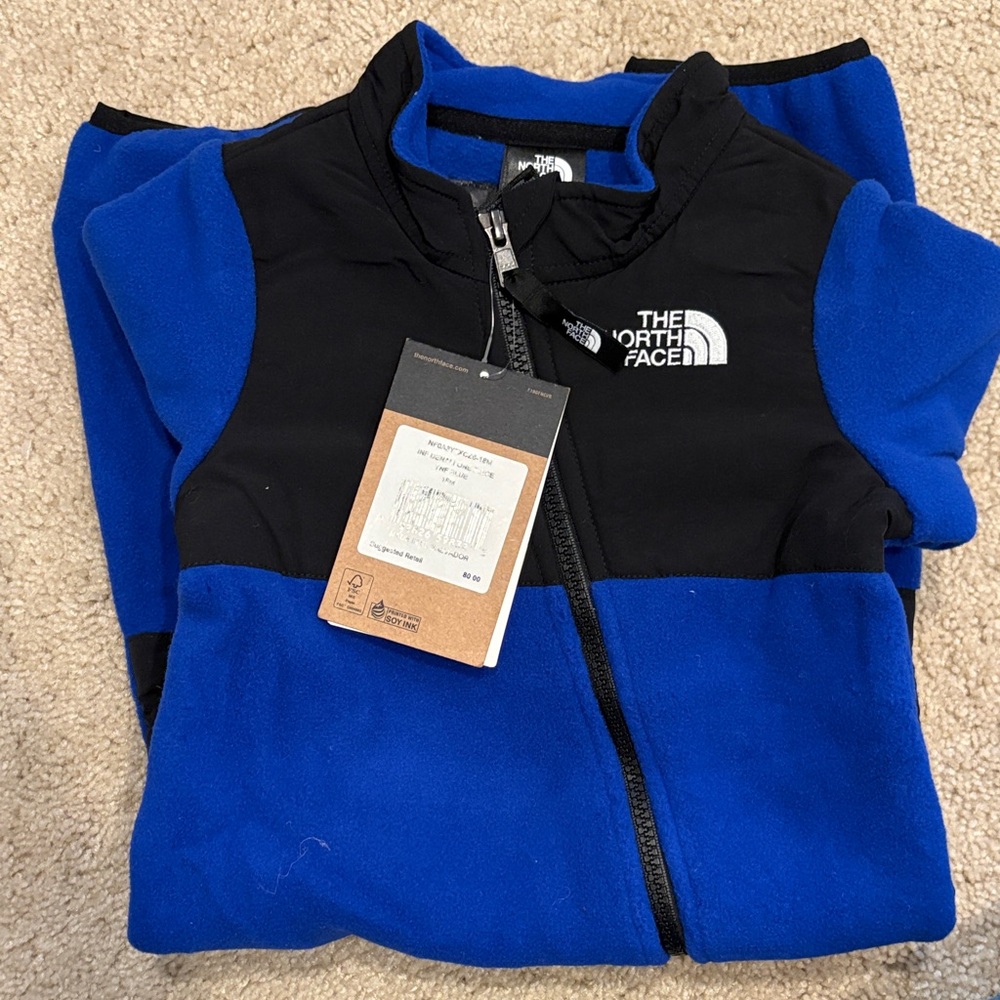 NWT - The North Face Denali (12-18 month)